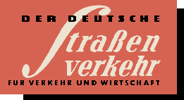 Der Deutsche Straßenverkehr