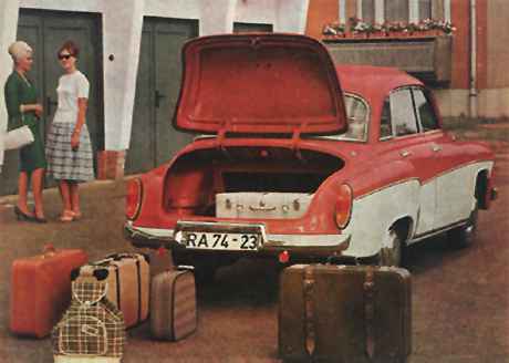 Wartburg-Kofferraum