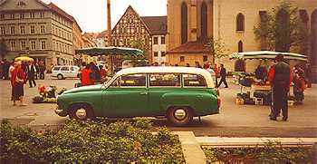 311 Kombi auf dem Eisenacher Markt