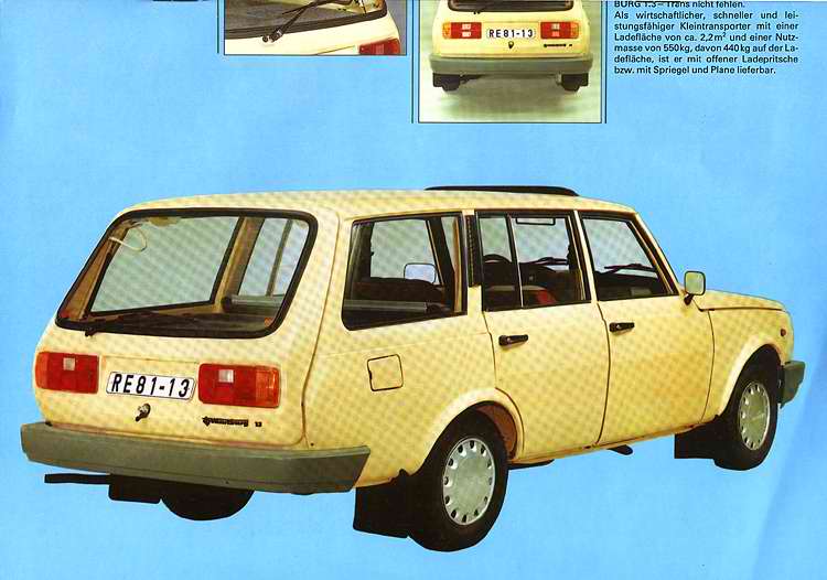 Wartburg 1.3 Tourist