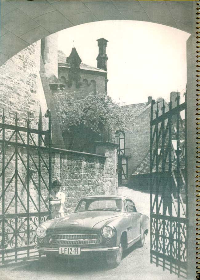 Wartburg 311 A4 1956 Prospekt