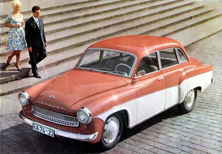 Wartburg 311 Prospekt 24-Seitig A4