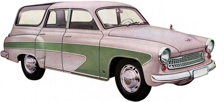 Wartburg 311 Prospekt 16-Seitig A4