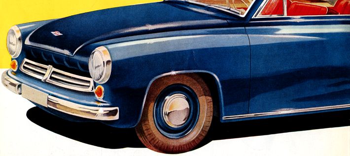 Wartburg 311 Cabrioprospekt 1958