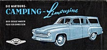 Wartburg 311 Camping 1957 Flyer