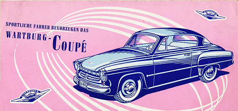 Wartburg 311 coupe 1957 Flyer