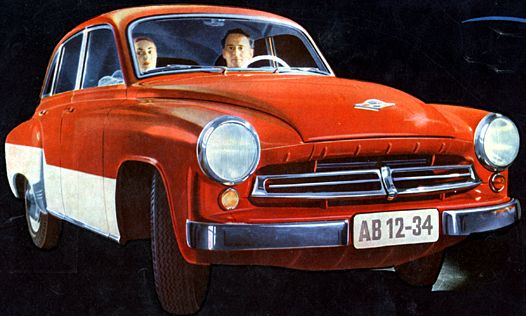 Wartburg 311 Cabrio und Limousine Prospekt 1958