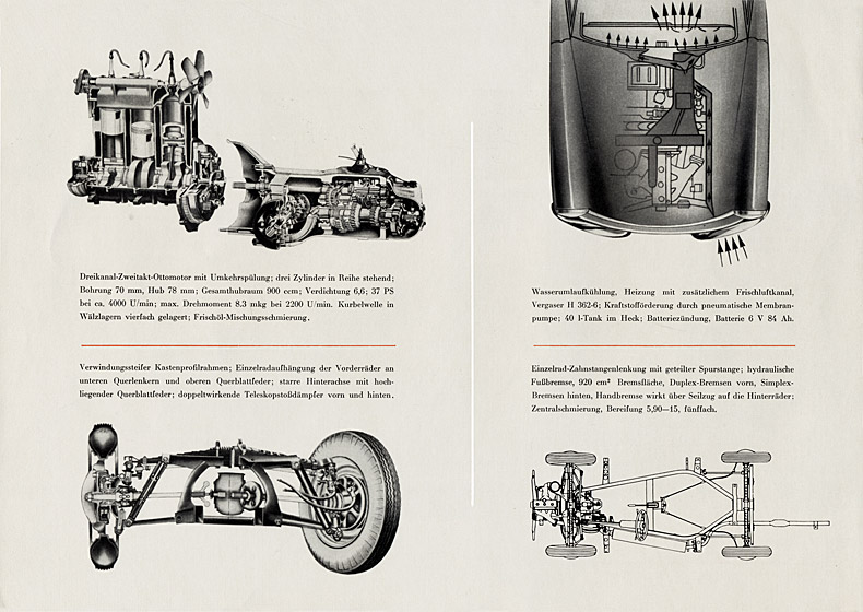 Wartburg 311 1959: Technische Verbesserungen