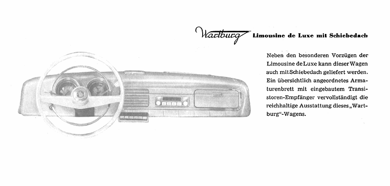 Wartburg 311 Flyer