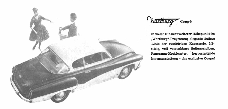 Wartburg 311 Flyer