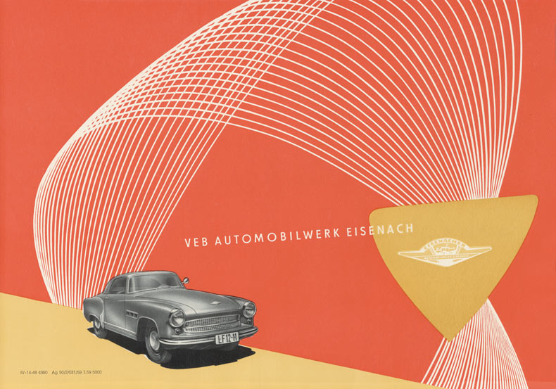 Wartburg 313 Sport 1959: Letzte Seite