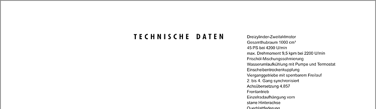 Technische Daten