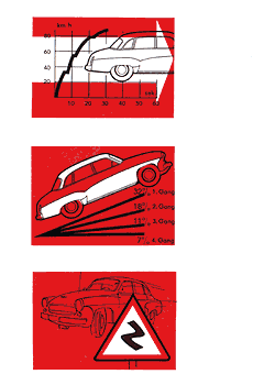 Fahreigenschaftspiktogramme