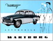 Wartburg Faltblatt (West) 59/60