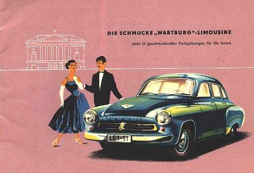 Die Schmucke Wartburg-Limousine