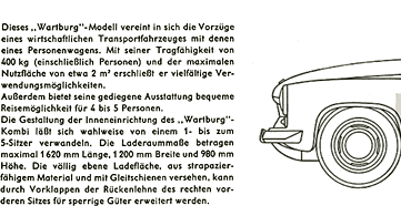 Wartburg 1000 Sondertypen 63