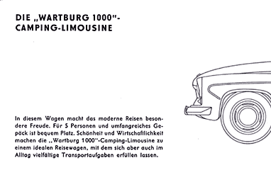 Wartburg 1000 Sondertypen 63