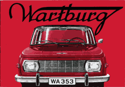 Wartburg 353 Tourist Prospekt 1966