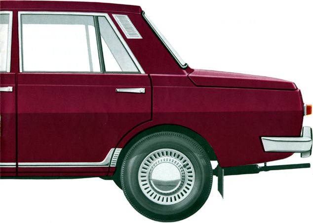 Wartburg 353 Prospekt 20-Seitig A4