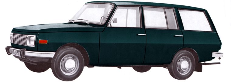 Wartburg 353 Prospekt 20-Seitig A4