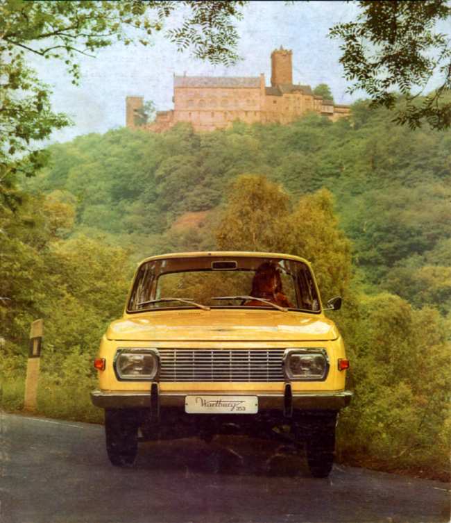 Wartburg 353 Prospekt 1970