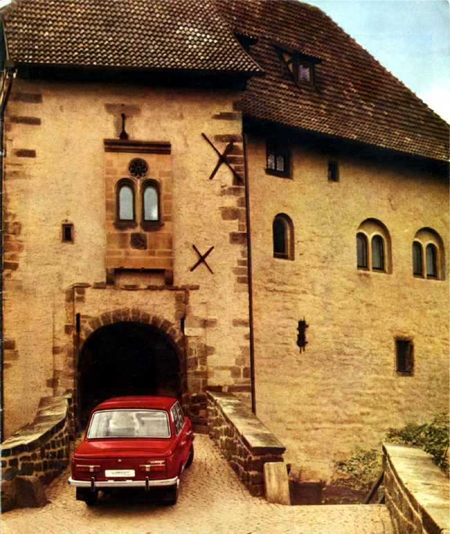 Wartburg 353 Prospekt 1970