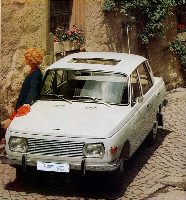 Wartburg 353 Prospekt 1970