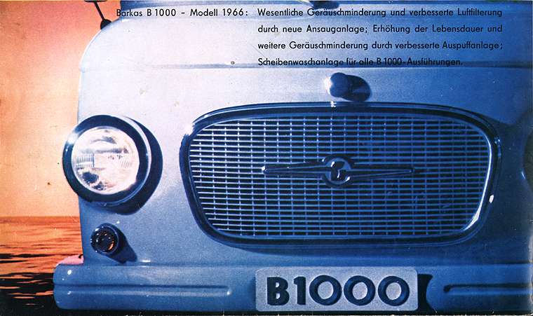 Barkas B1000 Prospekt 1966