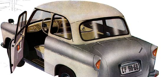 Trabant P50 Prospekt 1962