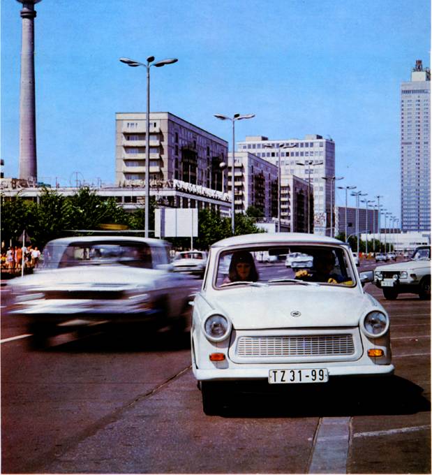 Trabant P601 Prospekt 1974 25Jahre DDR