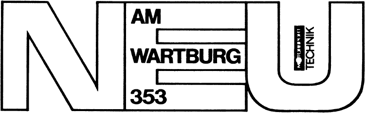 NEU am Wartburg 353
