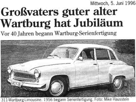 Ein Wartburg 311